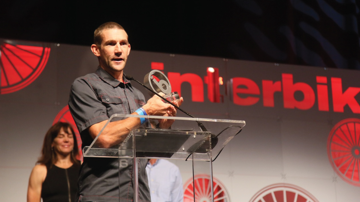 Receiving the award for Best in Show