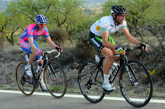Michael Albasini fighting to keep his Leader's Jersey