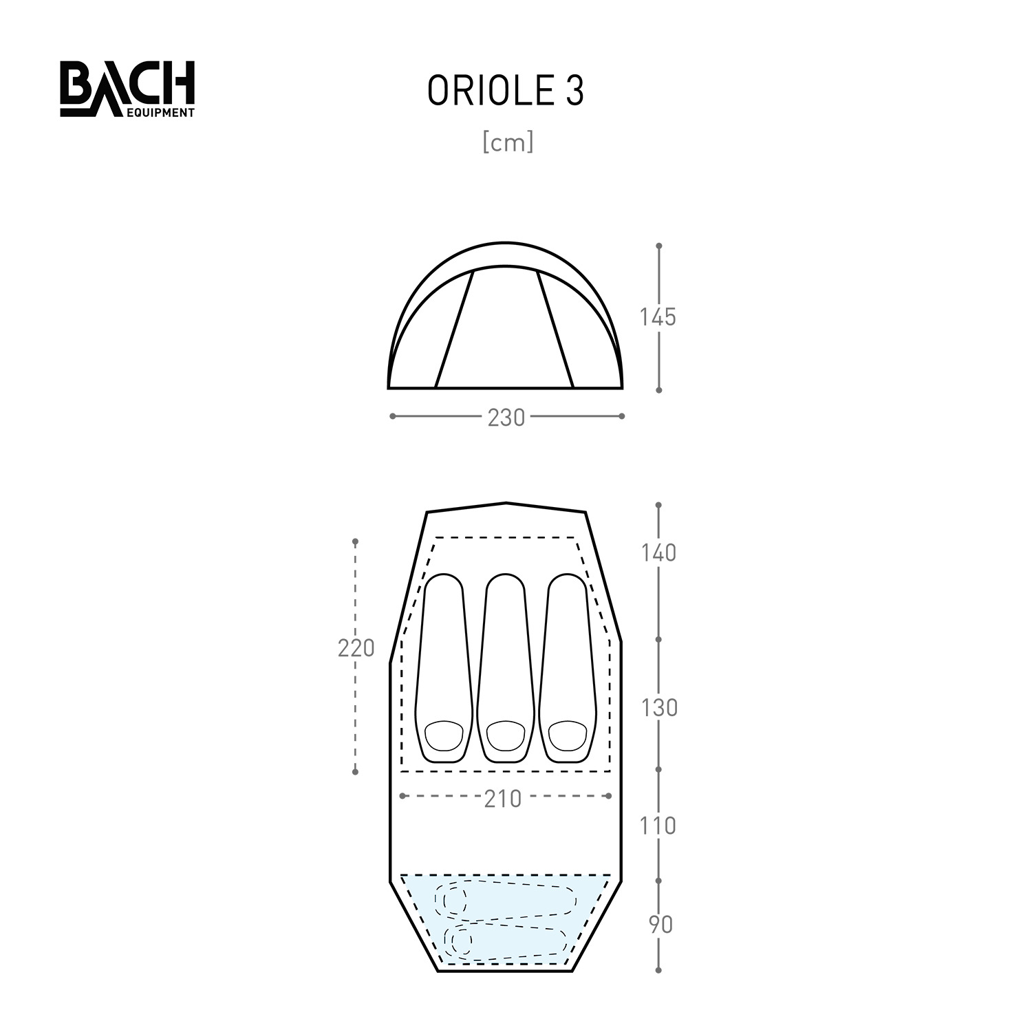 BACH Oriole 3 Tent