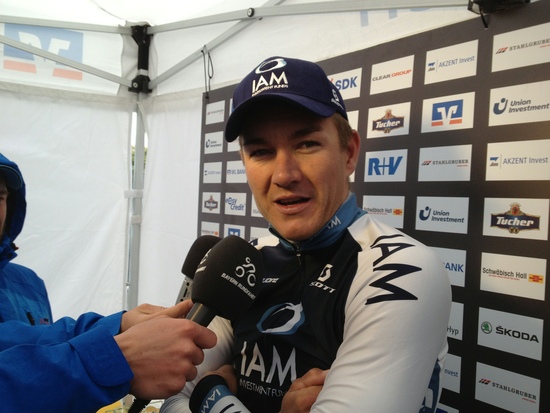 Haussler after taking victory