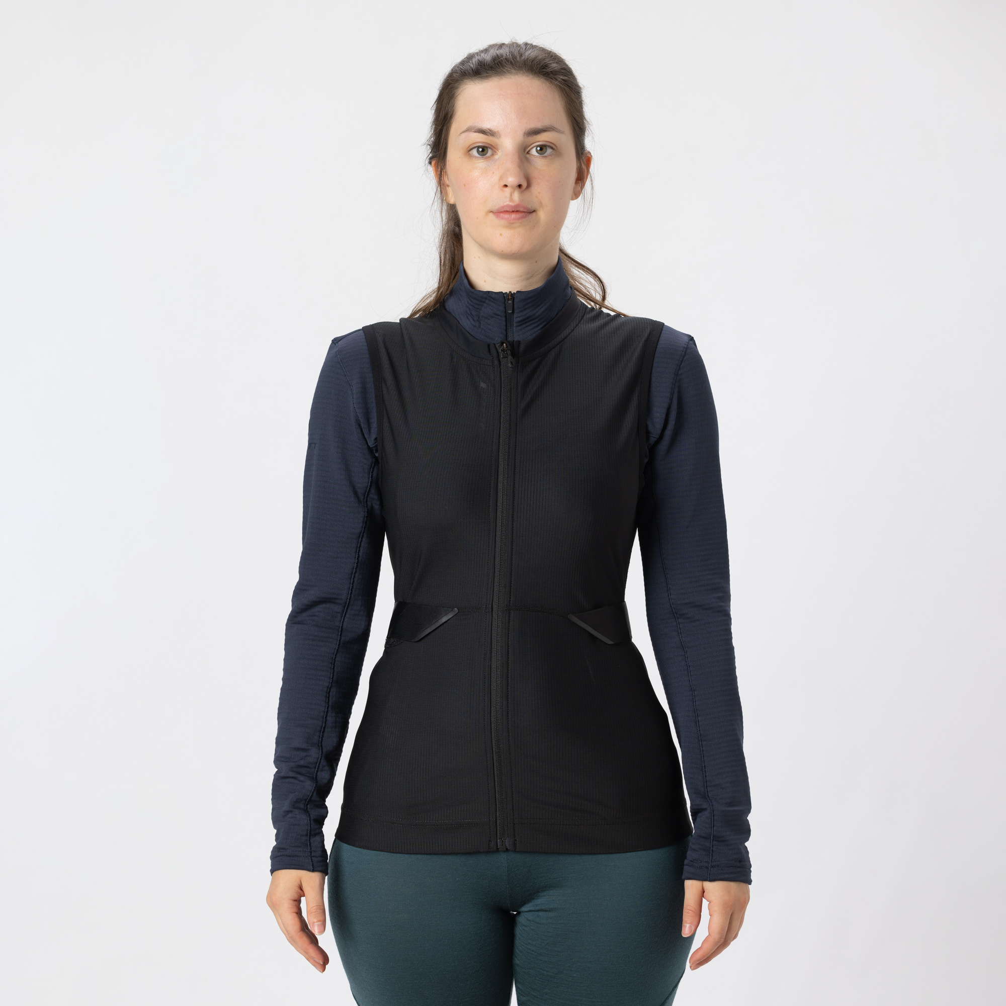 Gilet Protettivo Scott Donna Airflow - Nero/Bianco Taglia M - Con Protezione D3O Livello 1 Per Sci - Foto 13