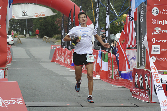 Sage Canaday at the UROC 100 Sage Canaday at the UROC 100