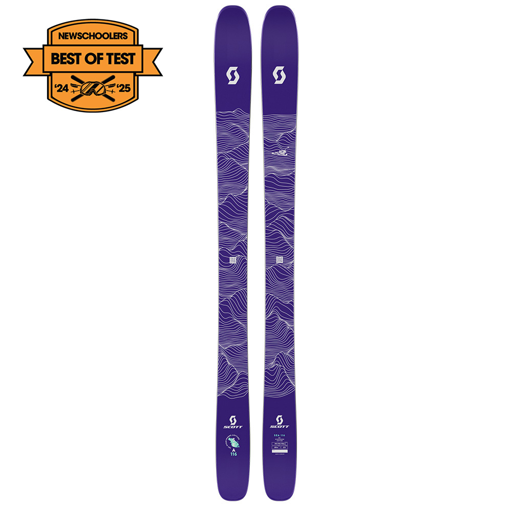 Award winning SEA 166 ski: Newschoolers Best of Test