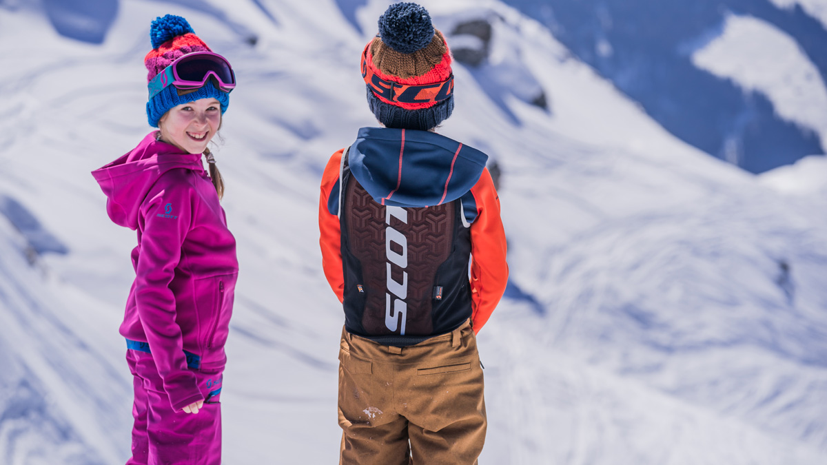 Protection dorsale ski et snow SCOTT (fille ou garçon)
