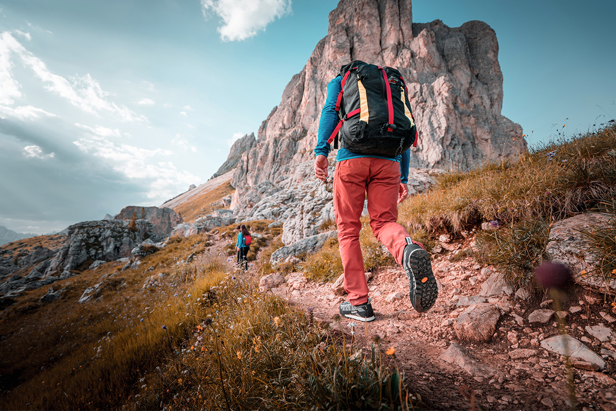 Tondini hiking on the Dolomites