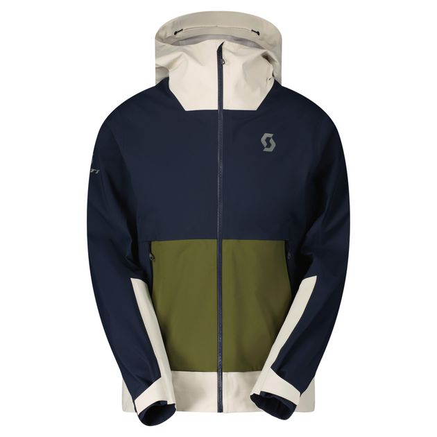 SCOTT - 極美品 スコット SCOTT EXPLORAIR 3L JACKET エクスプローラー 3L M メンズ ジャケット スノーウェア アウター シェル フーディー 登山 M ブルー SCOTT Explorair Softshell SL Men's Jacket