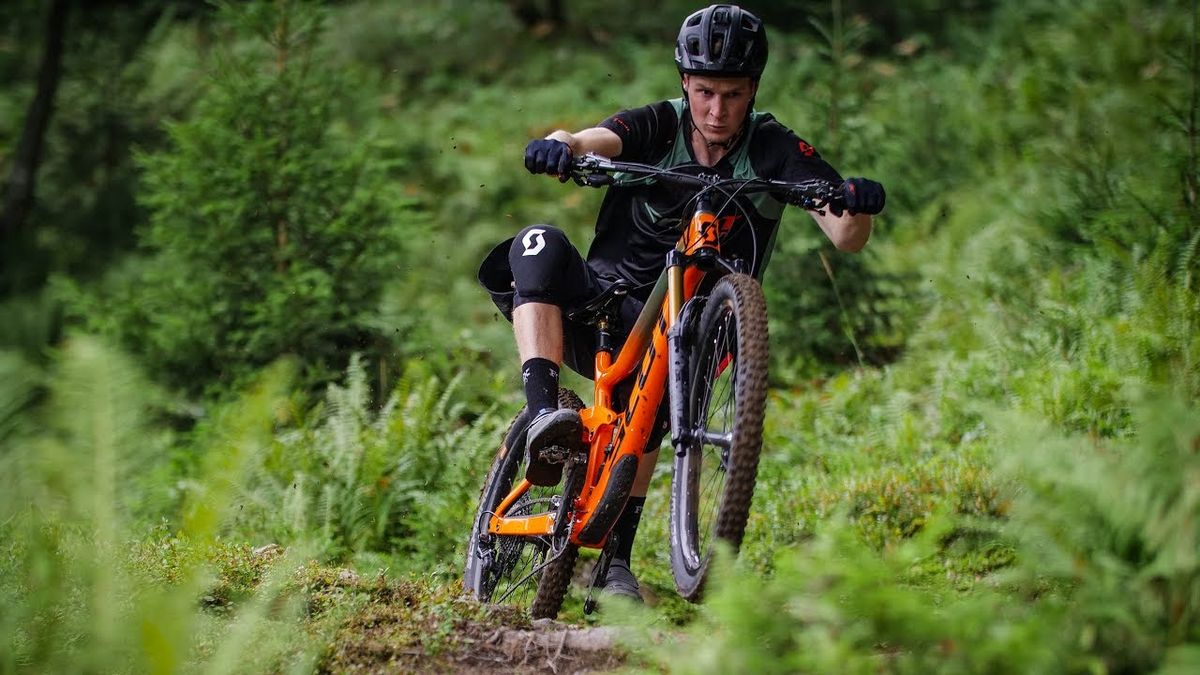 Scotty Laughland at the Champery Bike and Sound Festival