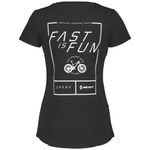 Maglietta da donna SCOTT Spark - Fast Is Fun maniche corte