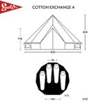 SPATZ Cotton Exchange 4 Tent