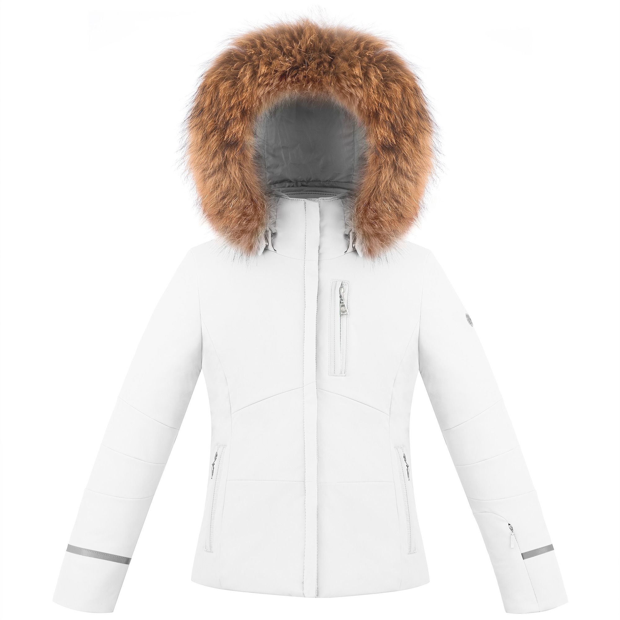 manteau de ski femme blanc