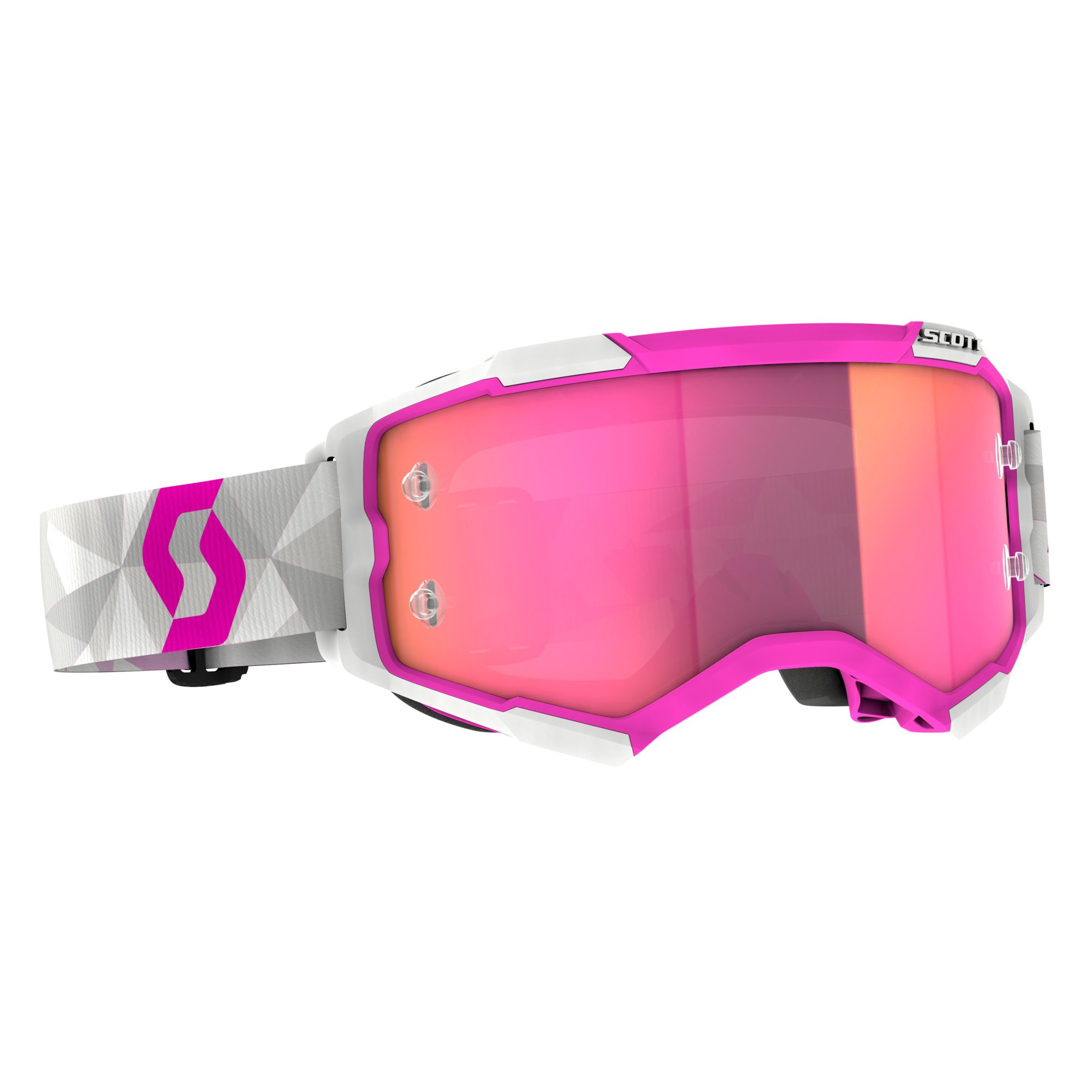 Maschera motocross scott prospect pink yellow € 89,00