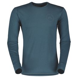 SCOTT Defined Merino l/sl Herrenshirt