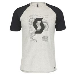 Camiseta de manga corta para hombre SCOTT Icon Raglan