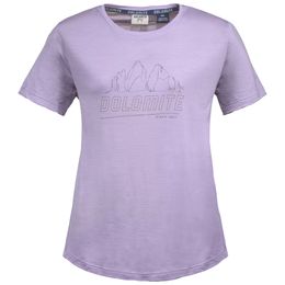 T-shirt à manches courtes pour femme DOLOMITE Cristallo Merino