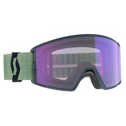 Masque de Ski Scott Sphere Otg Black Aurora Green Light Sensitive