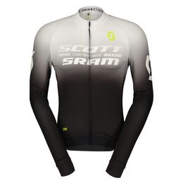 Cyklistický dres SCOTT RC SCOTT-SRAM Pro dl. rukáv