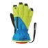 lime green/cyan blue