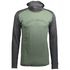 dark grey melange/frost green