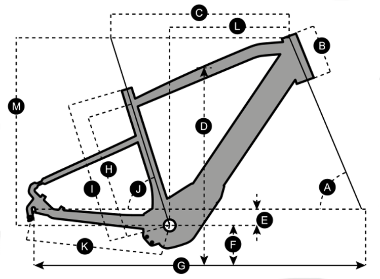Geometry of SCOTT Silence eRide 10 Men Bike