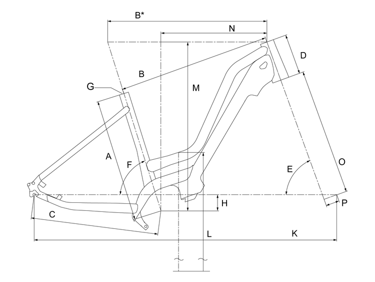 Geometry of Bergamont E-Horizon N8 CB Amsterdam