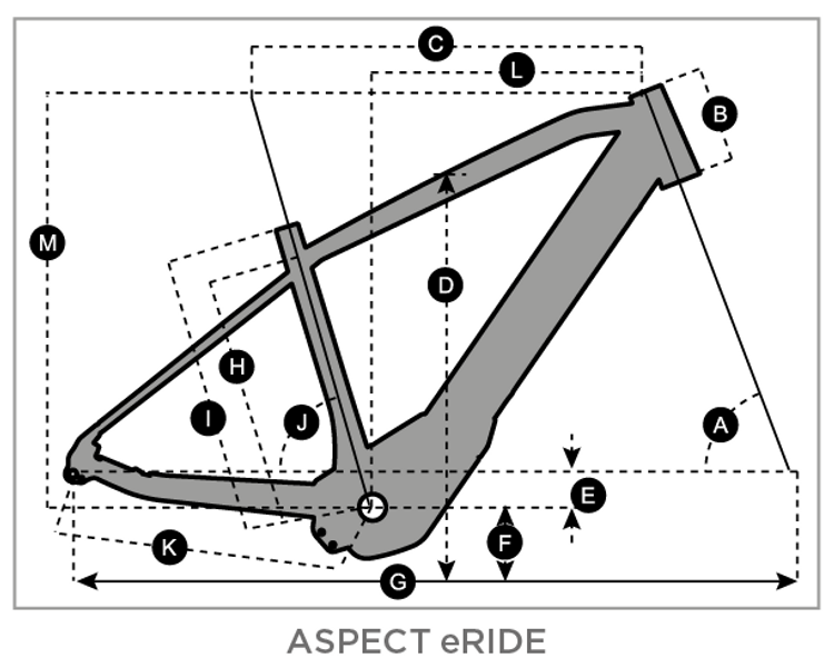 Click to zoom in Geometry of Horské elektrokolo SCOTT Aspect eRIDE 950