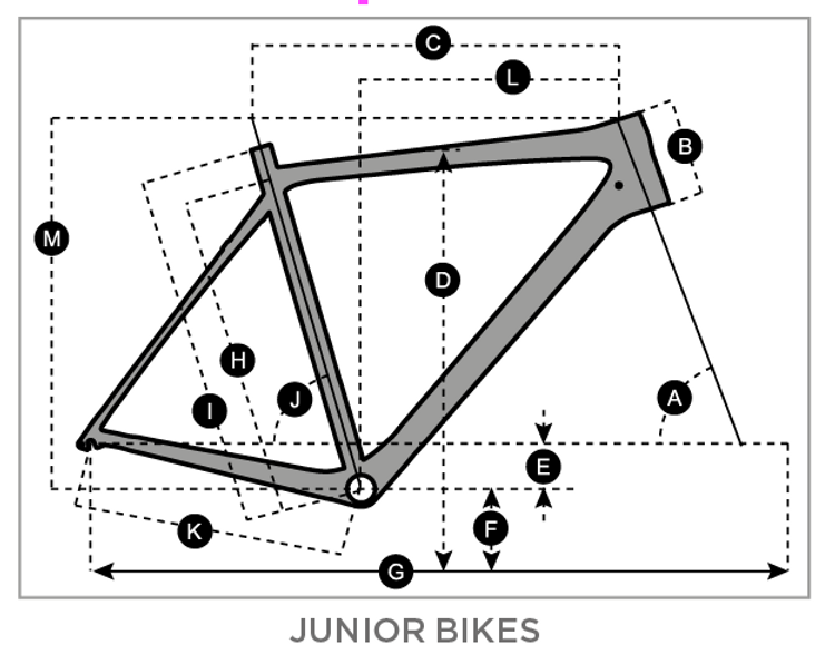 Cliquez pour faire un zoom avant Geometry of Vélo SCOTT Contessa 24