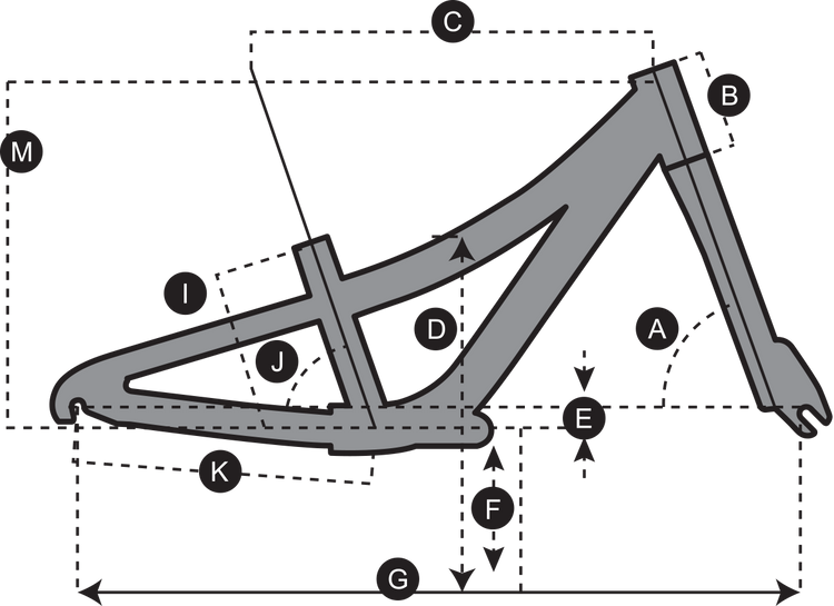 Click to zoom in Geometry of SCOTT Roxter Walker Bike