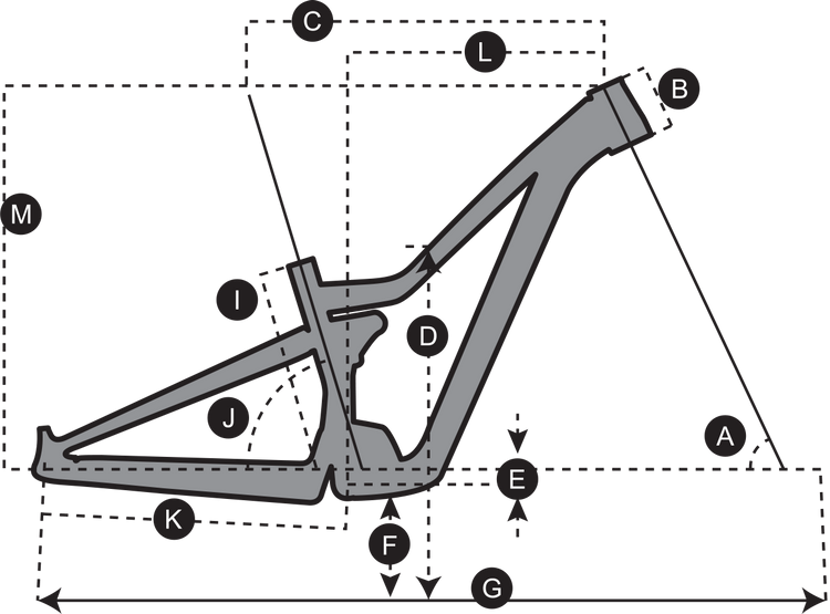 Geometry of SCOTT Ransom 400 Bike