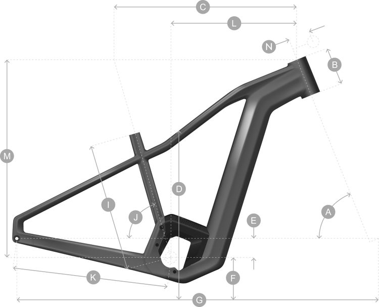 Clique para aumentar o zoom Geometria de Bicicleta SCOTT Contessa Active eRIDE 910