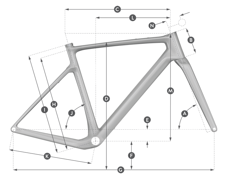 Cliquez pour faire un zoom avant Geometry of Vélo SCOTT Addict Gravel 40