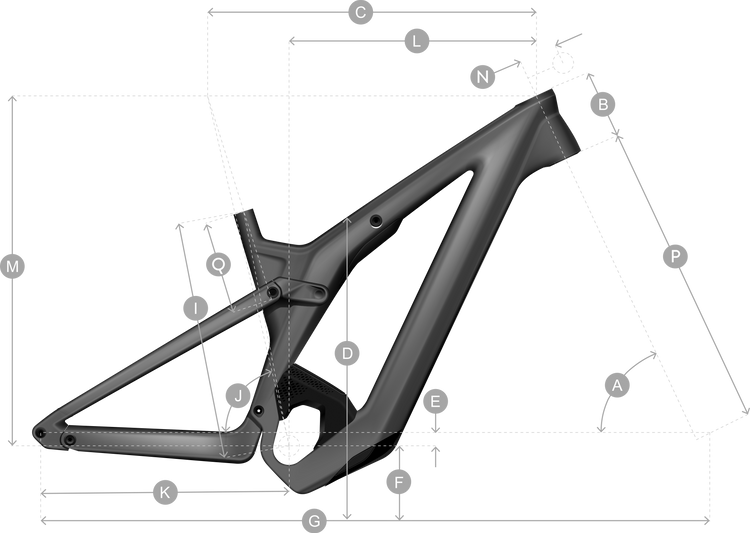 Geometry of Bicicleta SCOTT Patron eRIDE 900 Tuned 