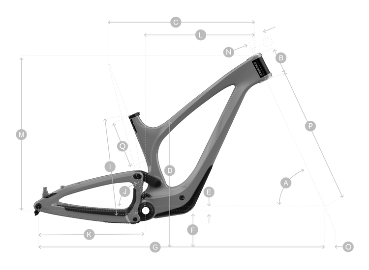 Click to zoom in Geometry of BOLD Unplugged Pro Bike