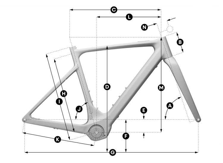 Geometry of Vélo SCOTT Solace Gravel 20