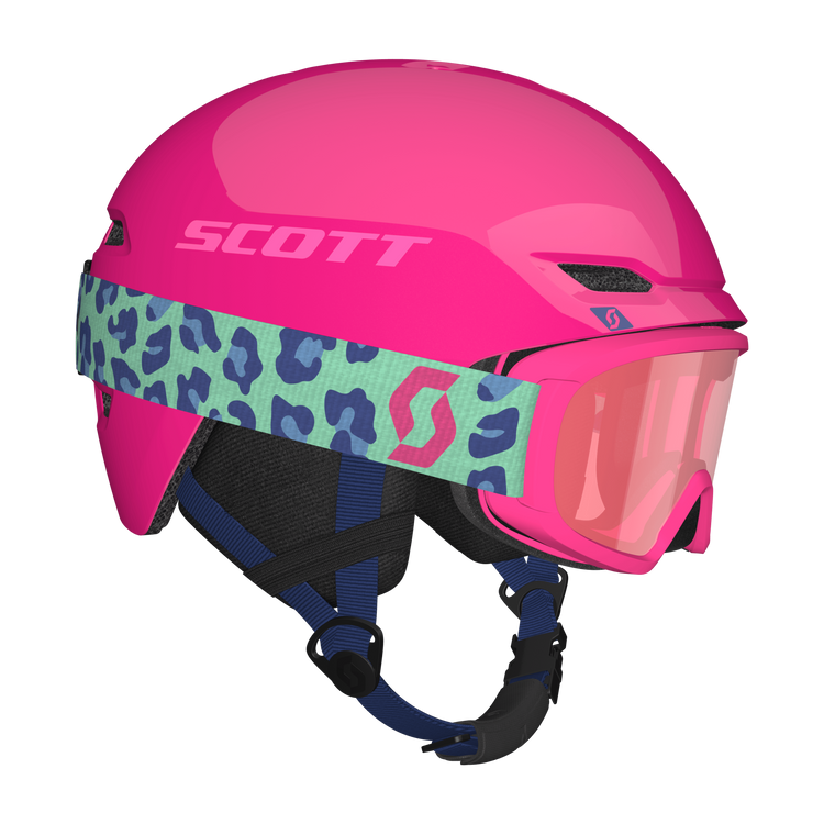 SCOTT Keeper 2 Helm + Jr Witty Brille Combo