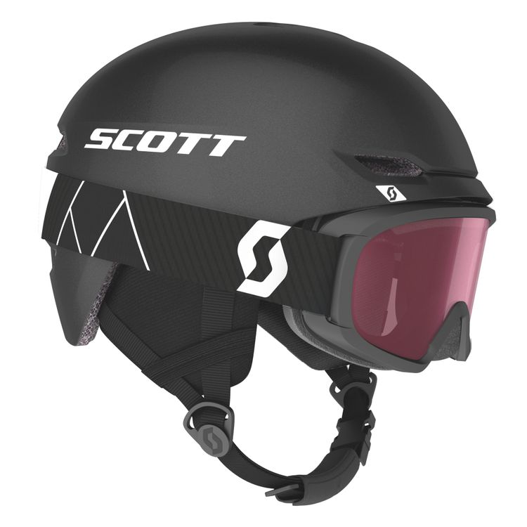 SCOTT Keeper 2 Helm + Jr Witty Brille Combo