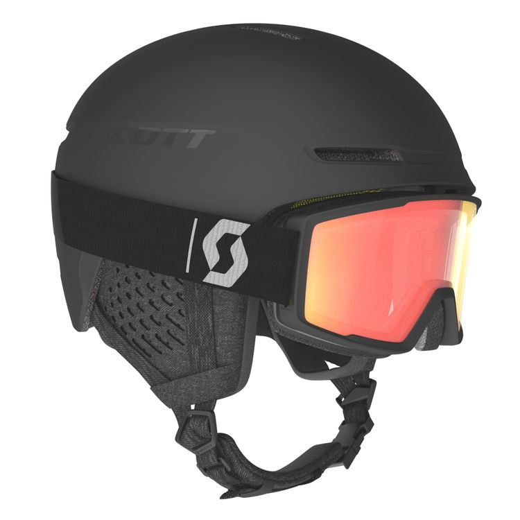 SCOTT Track Plus Helmet + Factor Pro Goggle Combo