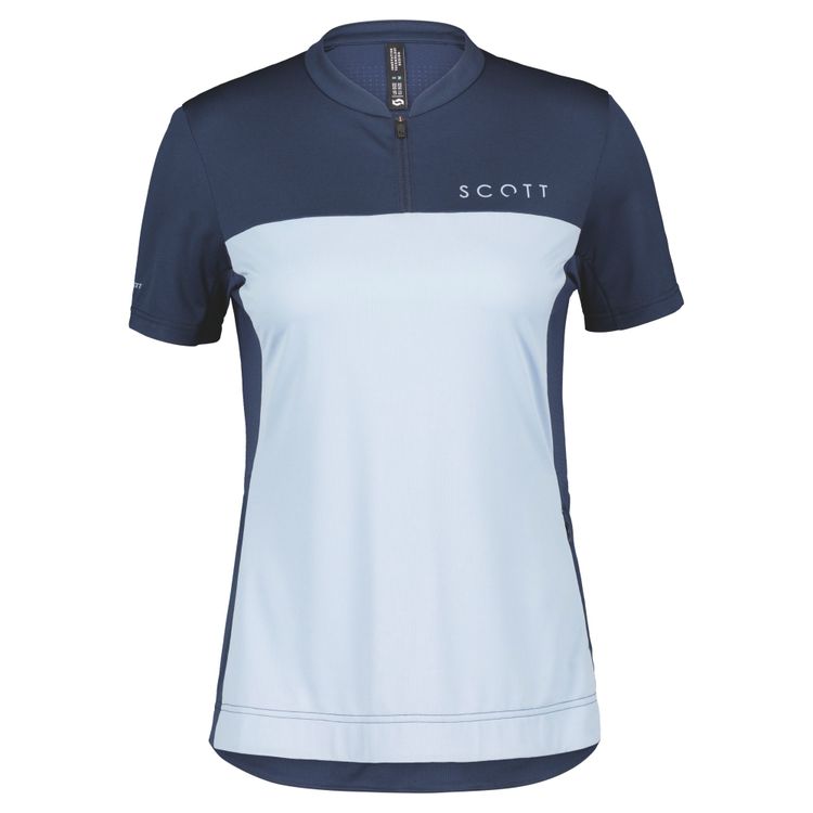 Maillot à manches courtes femme SCOTT Trail Flow Zip