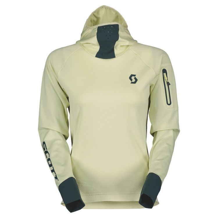 Chaqueta de manga larga con capucha para mujer SCOTT Trail Storm LS