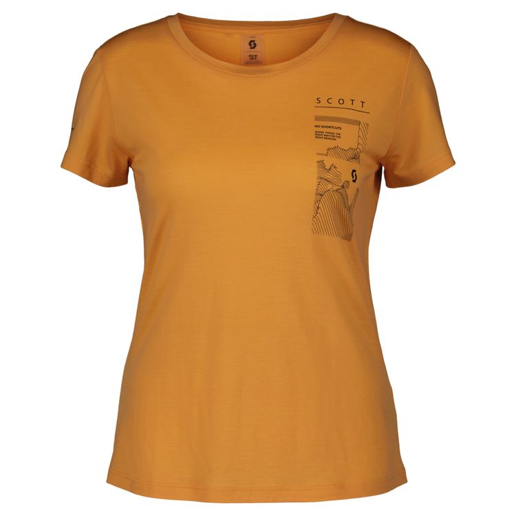 SCOTT Defined Merino Graphic Kurzarmshirt für Damen