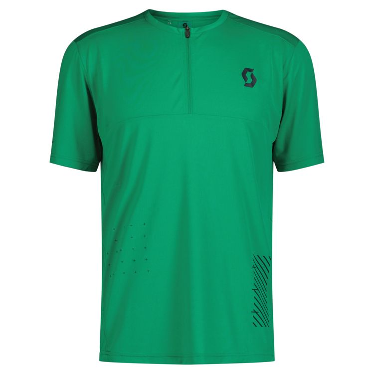 Camiseta de manga corta para hombre SCOTT Trail Vertic Zip