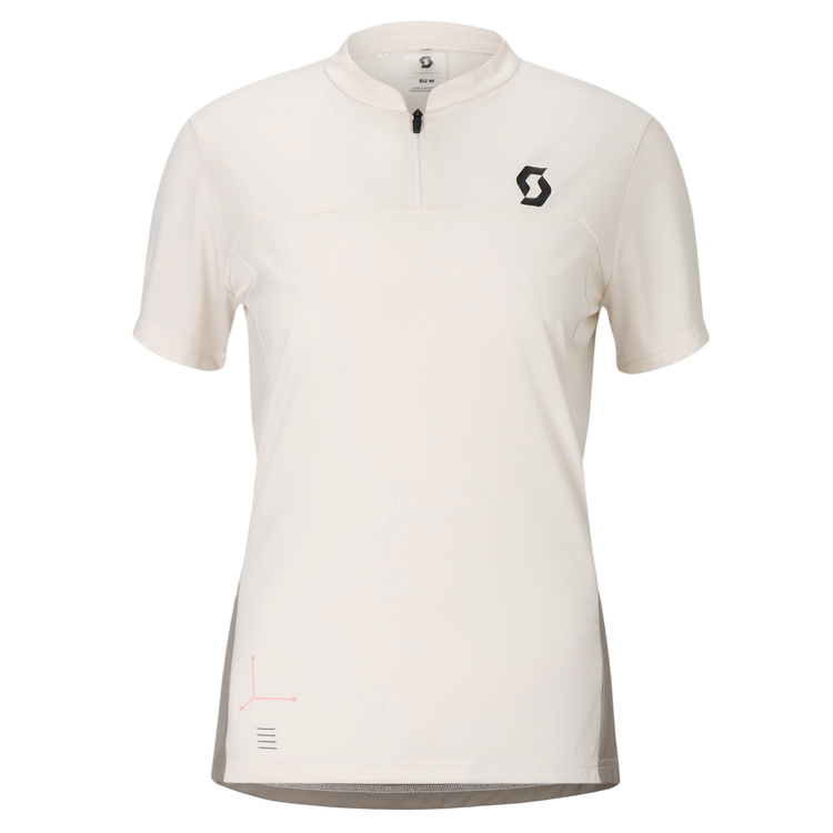 Maillot de manga corta con cremallera para mujer SCOTT Vertic Zip