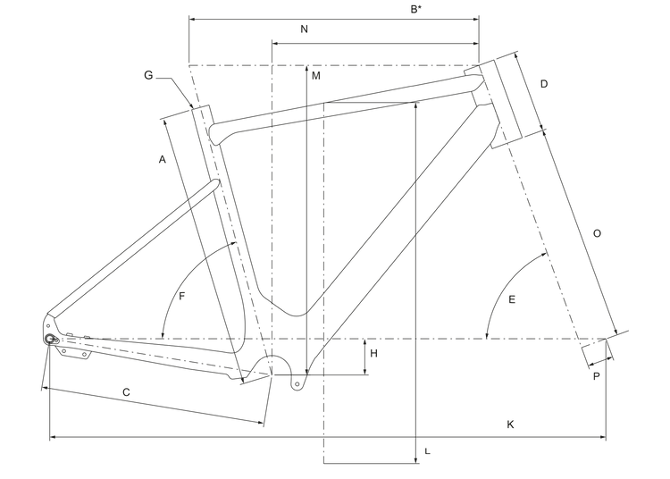 Geometry of Bergamont E-Grandurance RD 8