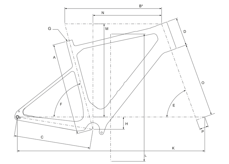 Geometry of Bergamont E-Grandurance Elite