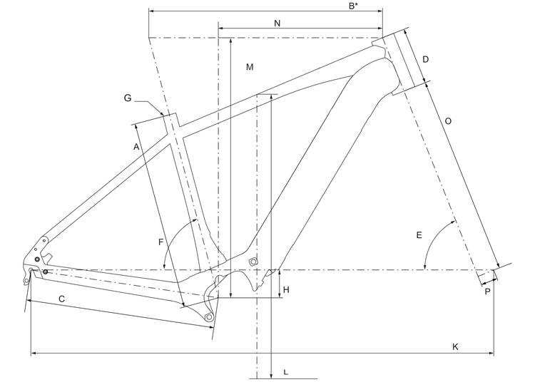 Geometry of Bergamont E-Horizon SUV 30