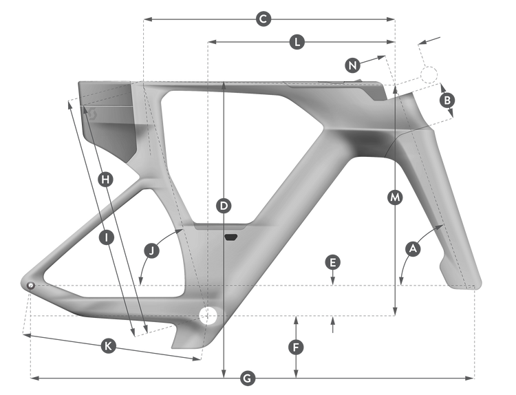 Click to zoom in Geometry of SCOTT Plasma RC Ultimate Bike