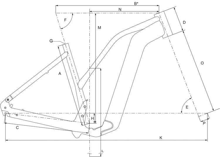 Geometry of Bergamont E-Horizon Edition 5 Lady