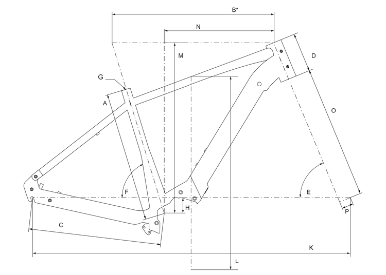 Geometry of Bergamont E-Horizon Tour 35 Belt