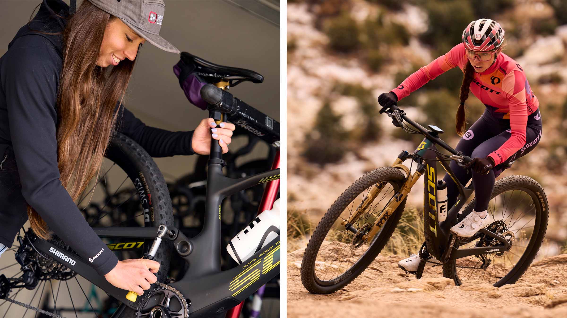 Hannah Otto and her SCOTT Spark RC