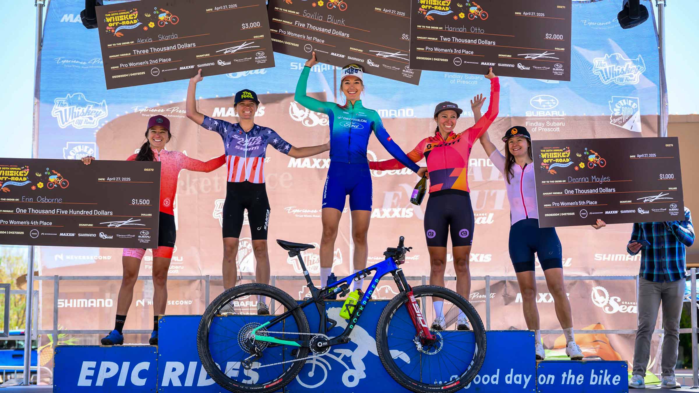 Hannah's Ride Journal - Whiskey 50: Pro women's 3rd overall!
