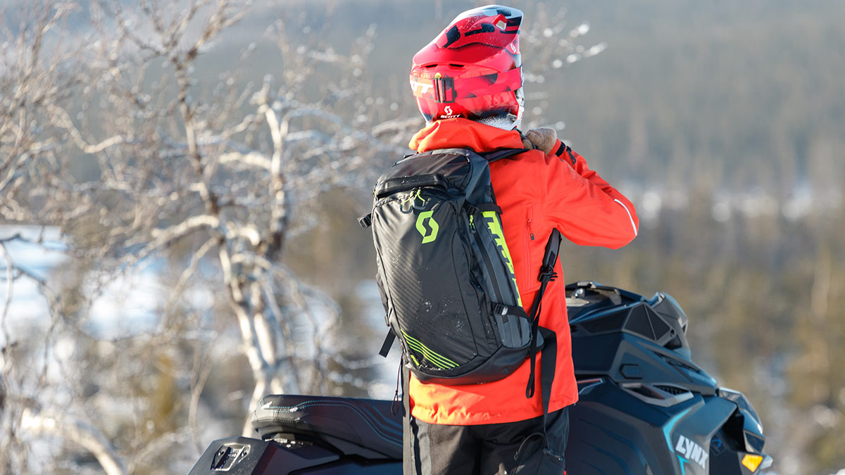 Scott - Sac à dos SMB 22 Noir / Jaune fluo